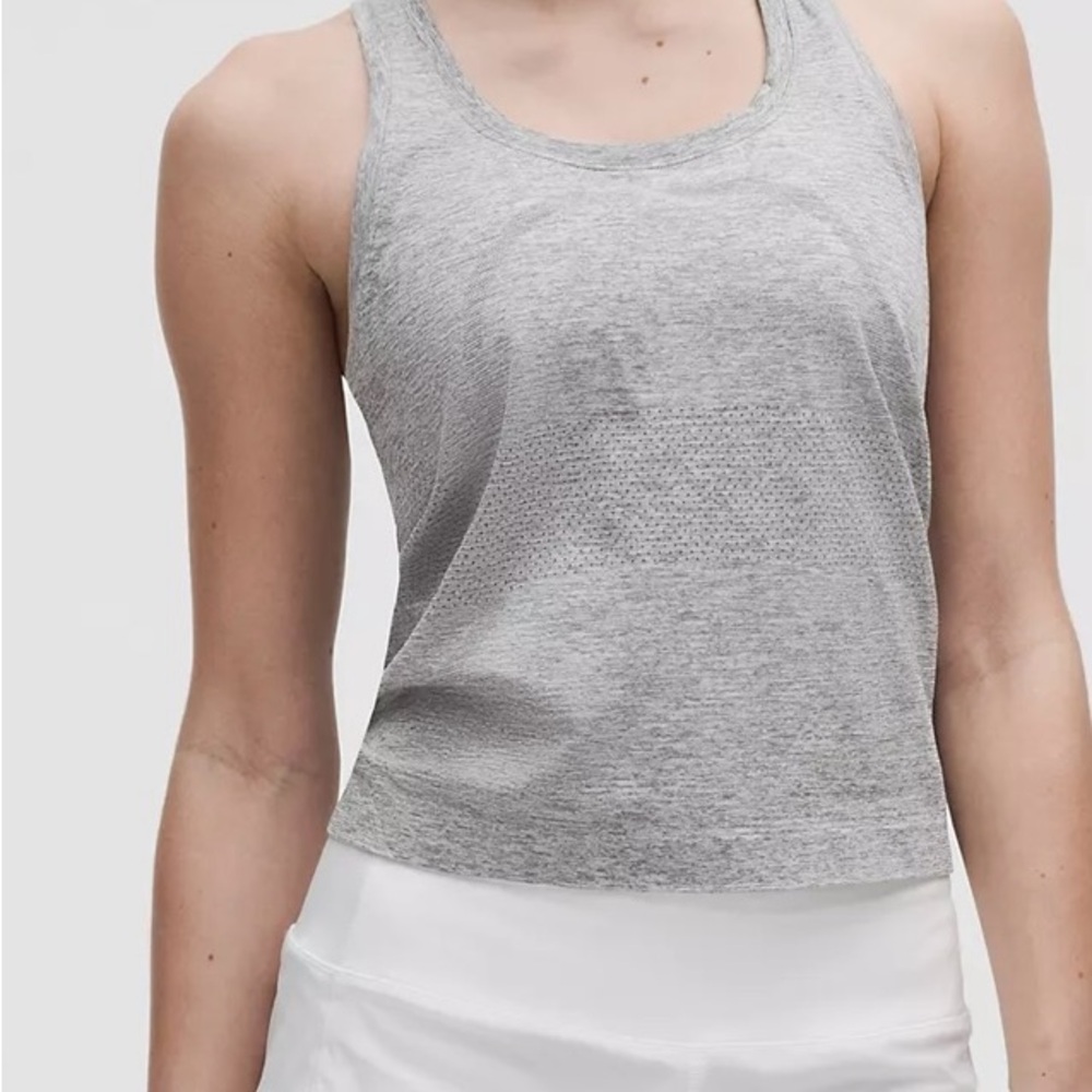 NWOT Lululemon Swiftly Tech Racerback Tank Top 2.0 Waist Length Sz 8